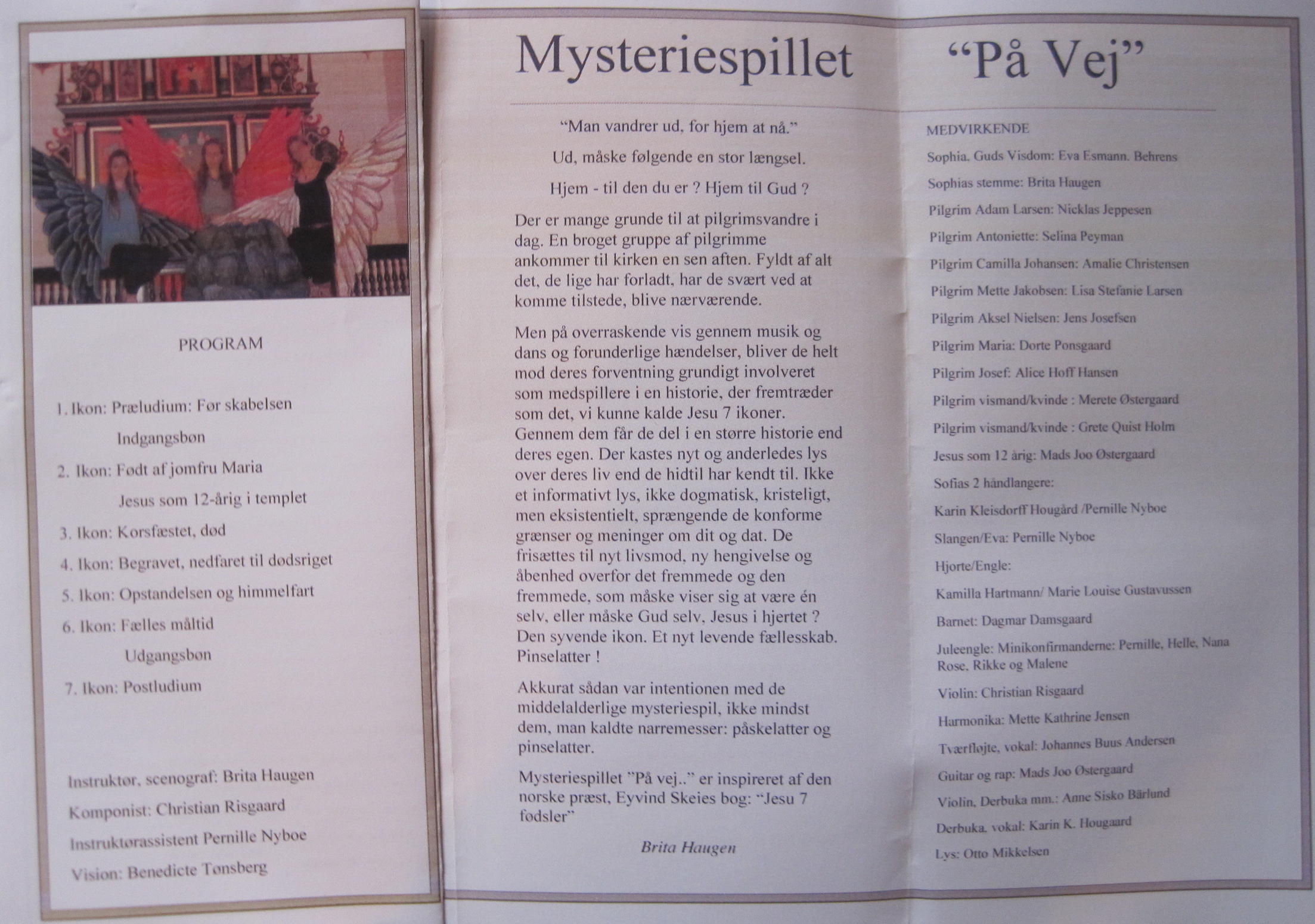 Program og rollebesætning